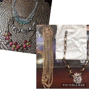 J. Crew 4 Necklace goody bag